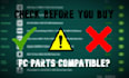 check your PC parts list for compatibility and mistakes