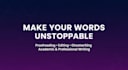 proofread, edit, ghostwrite your academic writing, book, dissertation and thesis
