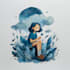 illustrate anything in watercolor style