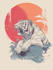 do a japanese t shirt illustration