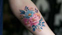 custom a watercolor tattoo design