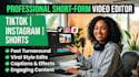 edit engaging short form contents