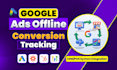 set google ads offline conversion tracking with zapier, hubspot CRM, sheets