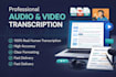transcribe and translate english and tamil