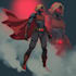 make drawing of super hero character