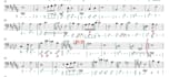 do notation conversion of piano and cello sheet