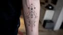 create geometric, fine line or micro realism tattoo design