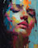create abstract geometric digital art