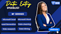 accurate data entry, b2b lead generation, and excel data cleaning