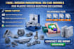 design industrial 3d cad models for plastic mould injection die casting