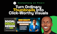 turn your fiverr gig image, picture, banner ,thumbnail into a client magnet