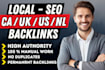 do white hat do follow local SEO backlinks link building off page google ranking
