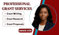 grant writing grant proposal grant research grant application and submission