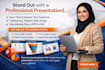 make simple, creative, and professional slide design