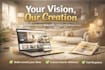 create a modern interior design website
