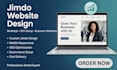 jimdo website design, jimdo website redesign, jimdo website SEO setup