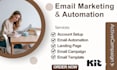 design activecampaign, convertkit email template, automation, form integration