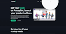 create a custom HTML CSS animated landing page