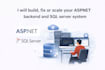 build fix or scale your aspnet backend and sql server system