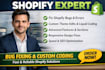 be shopify expert, for bug fix shopify error custom coding