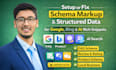 setup or fix schema markup, structured data for product review faq rich snippets
