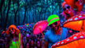 create psychedelic music visualizer or trippy animated music video