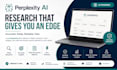 do ai research and reports using perplexity ai for accurate insights