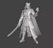 make 3d warrior character,3d super hero character,3d barbarian model,3d printing