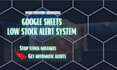 build google sheets inventory automation