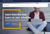 build saas demo elearning website app learndash wordpress website preview lms