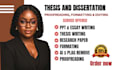proofread, edit format your master thesis and dissertation, research proposal