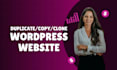 copy clone website design redesign website copy clone wordpress website
