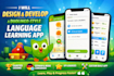 develop duolingo case app gamified language learning app german learning app
