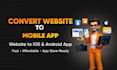 convert your website to app for android and ios