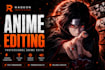 create professional anime edits