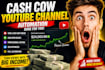 create cash cow youtube, automated cash cow, cash cow channel, cash cow
