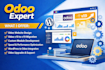 migrate develop optimize odoo website design wordpress upgrade odoo v10 to v 19