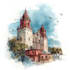 paint custom watercolor illustration