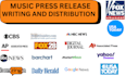 do music distribution, writing ,music promotion