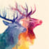 illustrate watercolor art from your idea