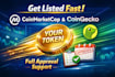 fast track your crypto token to coinmarketcap coingecko with complete approval
