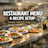 create a profitable restaurant menu with recipes and food costing