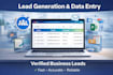generate leads and research data