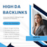 create high authority dofollow backlinks with manual link building