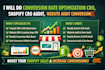 do conversion rate optimization cro, shopify cro audit, website audit conversion