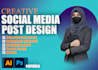 design attractive social media post and advertisement posts