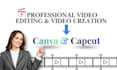 professionally edit your videos using canva pro and capcut