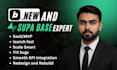 build bolt new mvp using bolt new with supabase backend
