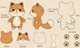 design custom plush reference sheet plush ref sheet stuffed animal ych character