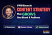 create a content strategy that grows your brand and audience